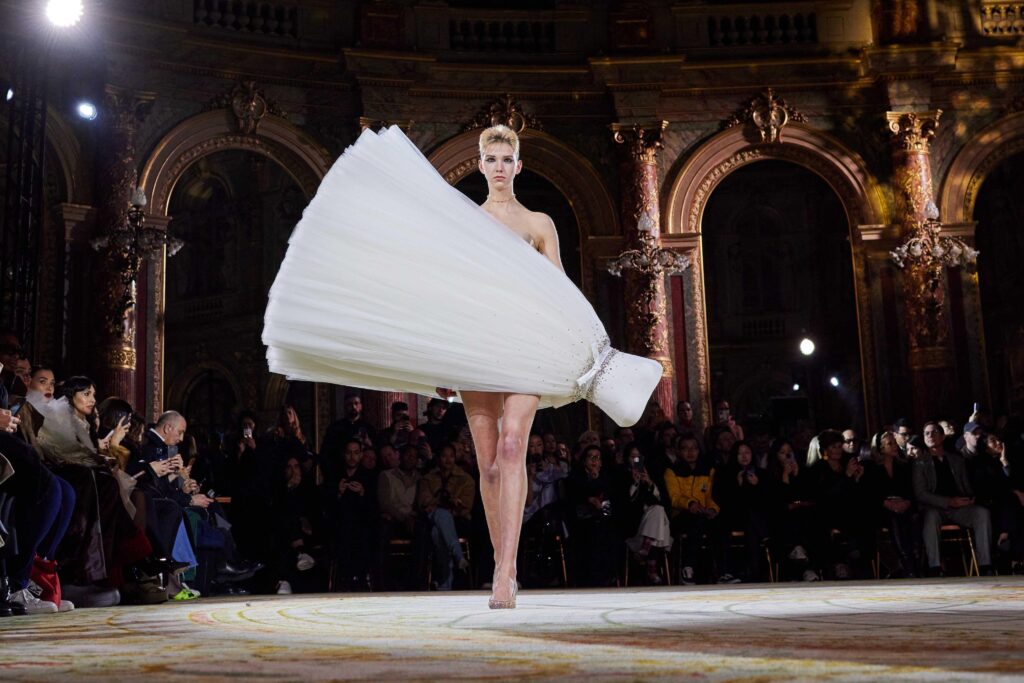 Viktor & Rolf Haute Couture collection in Paris.