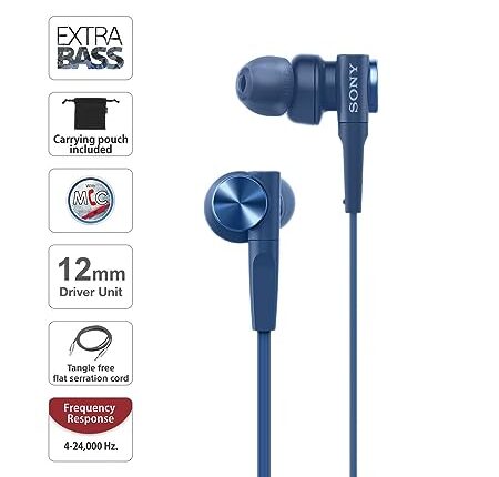 Sony MDR-XB55AP In-Ear Wired Earphones